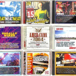 Uncut UK 9 CD Lot Americana John Peel Rebellious Wired Months Best Music 2001-06